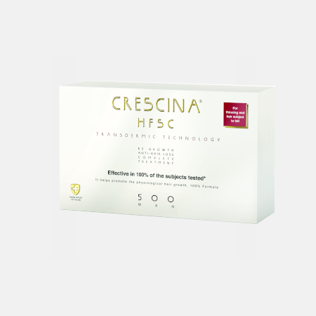 Crescina HFSC Transdermic Complete Treatment 500 Man – 10+10 vials
