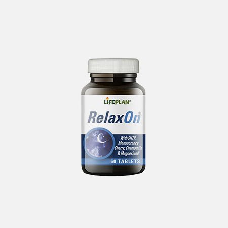 RelaxOn com 5HTP – 60 comprimidos – LifePlan