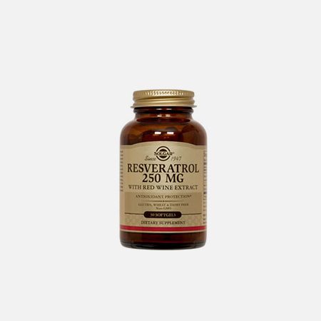 Resveratrol 250 mg – 30 cápsulas – Solgar