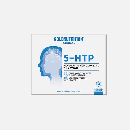 5-HTP – 60 cápsulas – Gold Nutrition