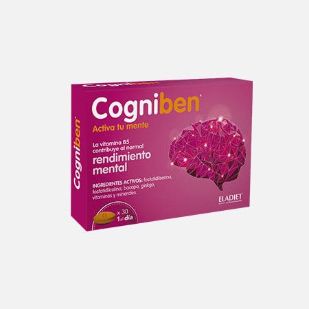 Cogniben 30 comprimidos – Eladiet