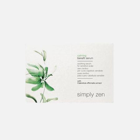Dandruff benefit serum – 12 ampolas – Simply Zen