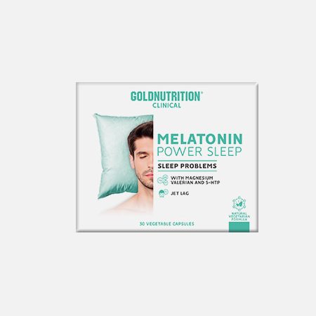Melatonin Power Sleep – 30 cápsulas – Gold Nutrition