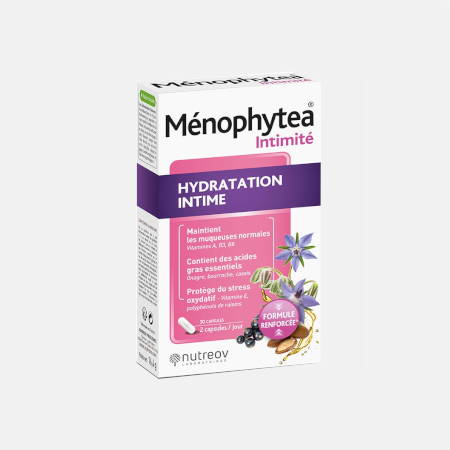 Ménophytea Hidratação Íntima – 40 cápsulas – Nutreov