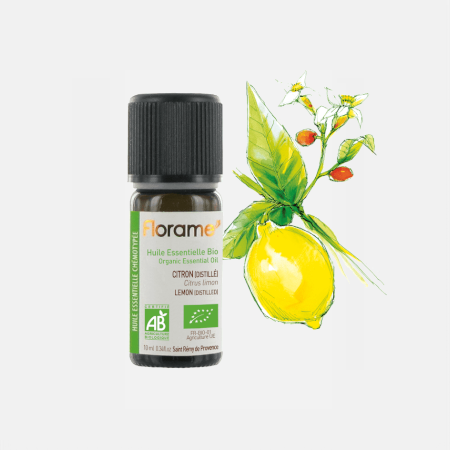 Óleo Essencial Limão Destilado Citrus Limon – 10ml – Florame
