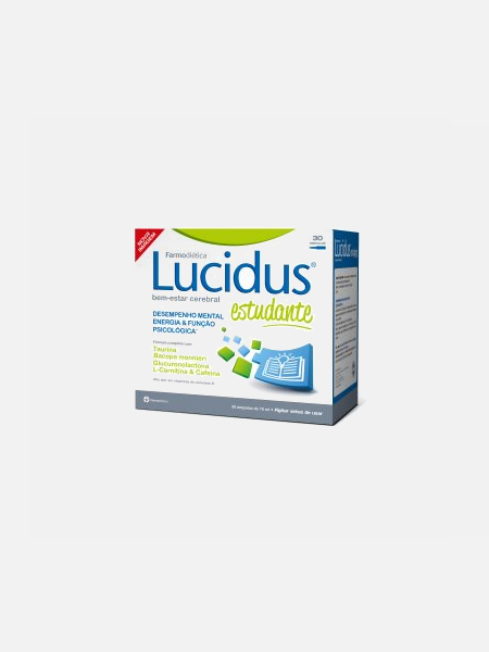 Lucidus Estudante - 30 ampolas - Farmodiética