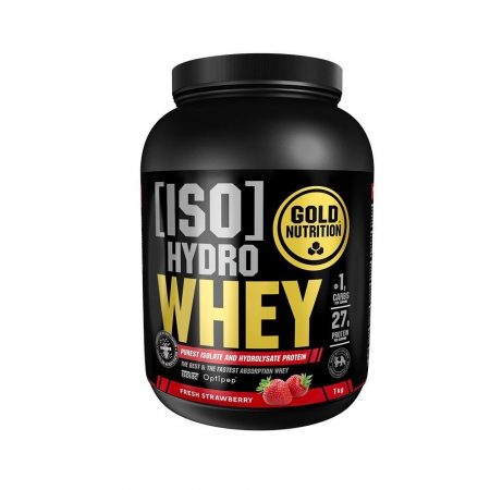 IsoHydro Whey sabor morango – 1Kg – Gold Nutrition