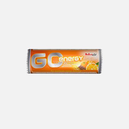 Go Energy Laranja Chocolate – 40g – BioTech USA