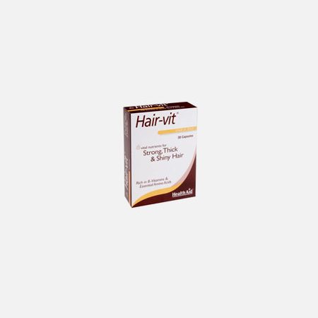 Hair–Vit – 30 cápsulas – Health Aid