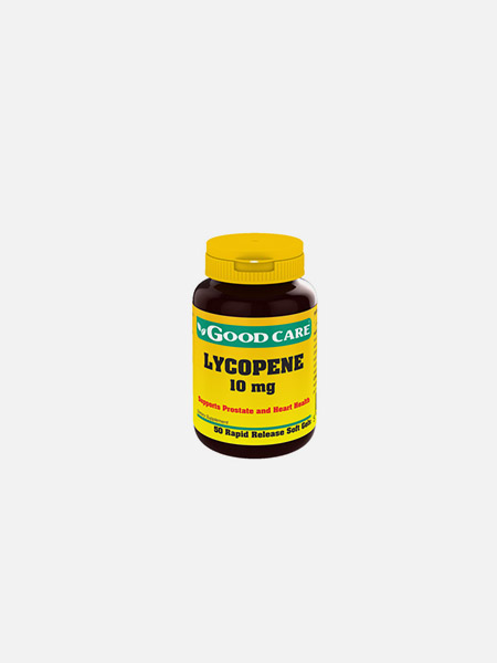 Lycopene 10mg - 50 cápsulas - Good Care