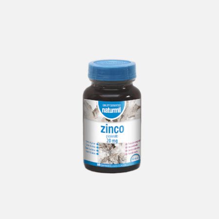 Naturmil Zinco Picolinato – 20 mg – 60 Comprimidos – DietMed