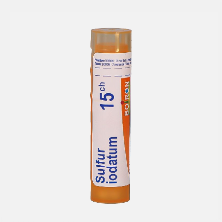 Sulphur iodatum 15CH – 80 grânulos – Boiron
