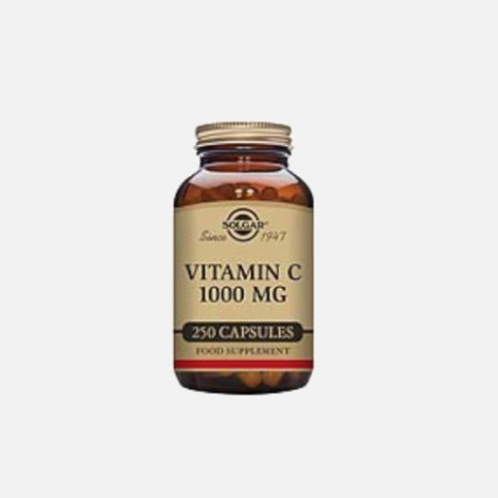 Vitamina C 1000mg – 250 Cápsulas – Solgar