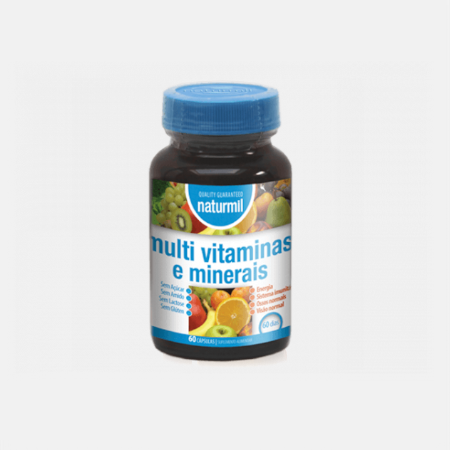 Multi Vitaminas e Minerais – 60 cápsulas – DietMed
