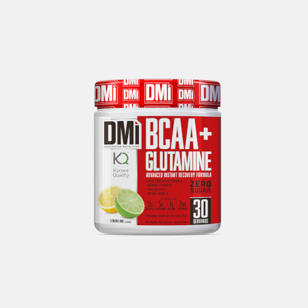 BCAA + GLUTAMINA Lemon Lime – 390g – DMI Nutrition