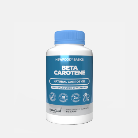 Beta Carotene – 60 cápsulas – NewFood