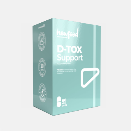 D-TOX Support – 60 cápsulas – NewFood