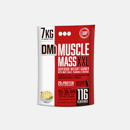 MUSCLE MASS XXL Vanilla – 7kg – DMI Nutrition