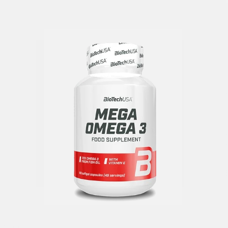 Mega Omega 3 1000mg – 90 cápsulas – BioTech
