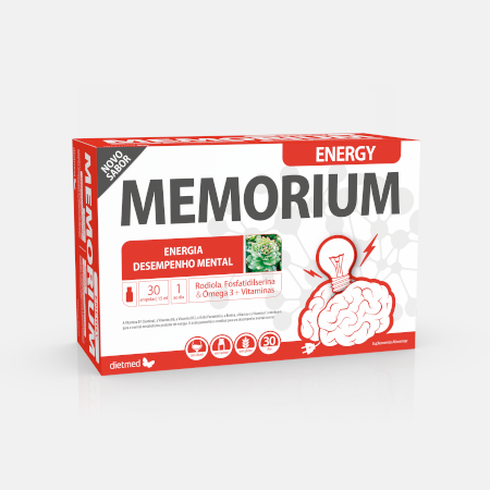 Memorium Energy – 30 ampolas – DietMed