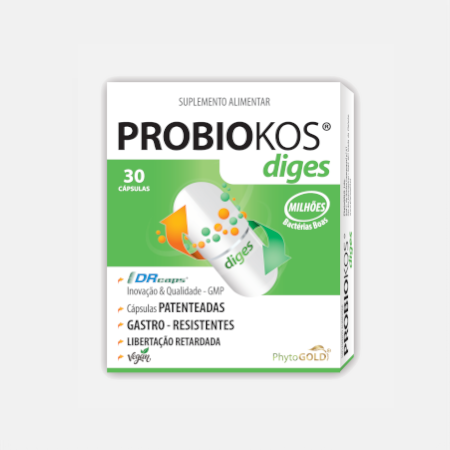 PROBIOKOS Diges – 30 cápsulas – Phytogold