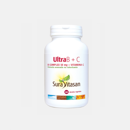 Ultra B Complex + C Coenzimada – 60 cápsulas – Sura Vitasan