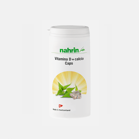 Vitamina D + Calcio – 60 cápsulas – Nahrin