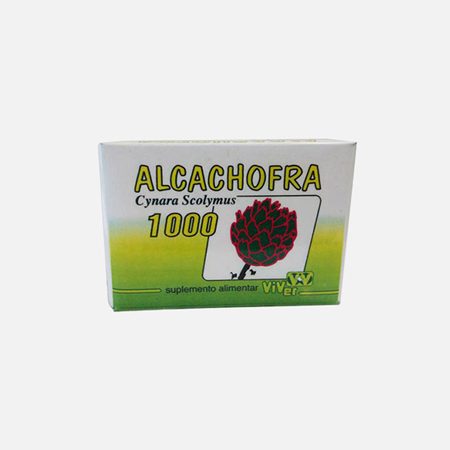 Alcachofra 1000mg – 30 comprimidos – Viver