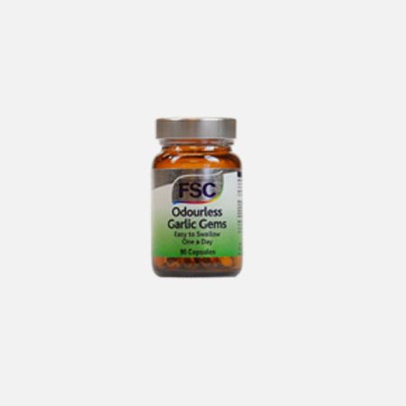 Odourless Garlic Gems – 90 cápsulas – FSC