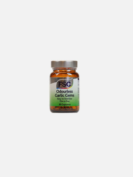 Odourless Garlic Gems - 90 cápsulas - FSC
