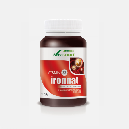 32 Ironnat – 60 comprimidos – Soria Natural