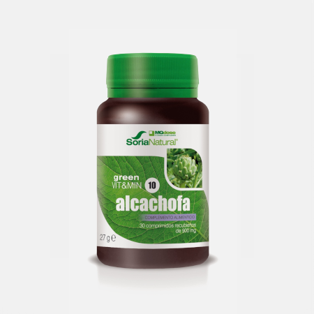 Green 10 Alcachofra – 30 comprimidos – Soria Natural