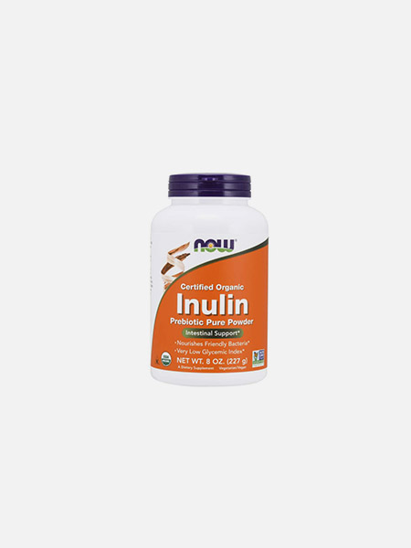 Inulin Prebiotic Pure Powder - 227g - Now