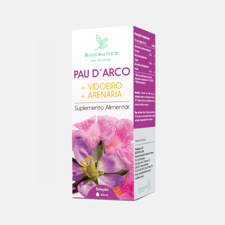 Pau D Arco + Vidoeiro + Arenária – 250ml – Bioceutica