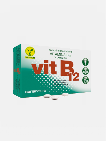 Vitamina B12 Retard - 48 comprimidos - Soria Natural