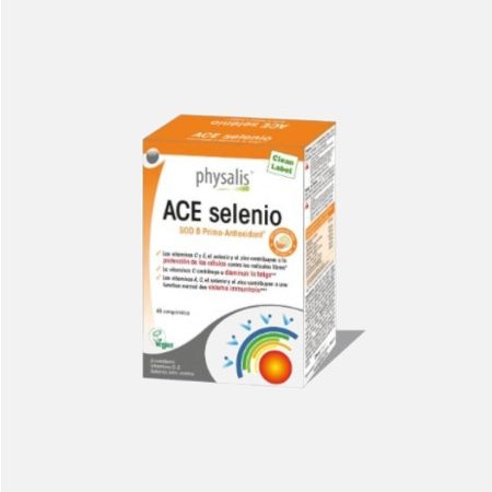 Physalis ACE selénio – 45 comprimidos – Biocêutica