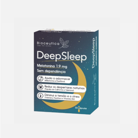 DeepSleep Melatonina 1,9 mg – 30 cápsulas – Bioceutica