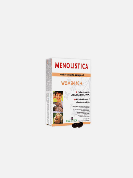 Menolistica - 60 cápsulas - Holistica