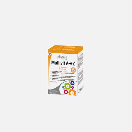 Physalis Multivit A-Z – 45 comprimidos – Biocêutica