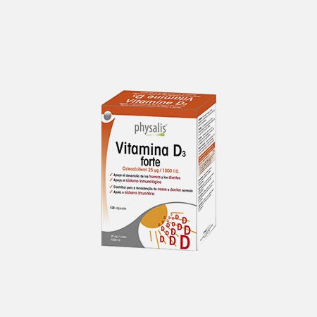 Physalis Vitamina D3 forte – 100 cápsulas – Biocêutica