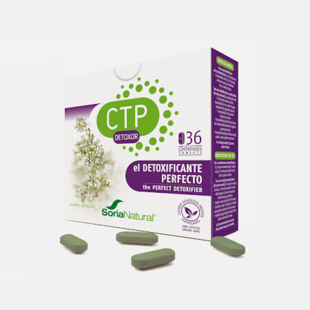 CTP Detoxor – 36 comprimidos – Soria Natural