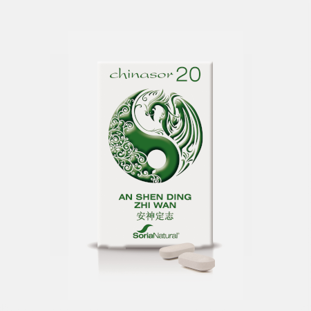 Chinasor 20 An Shein Dinf Zhi Wan – 30 comprimidos – Soria Natural