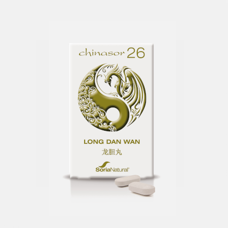 Chinasor 26 Long Dan Wan – 30 comprimidos – Soria Natural