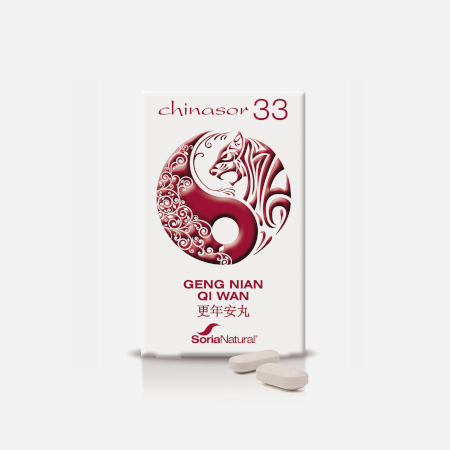 Chinasor 33 Geng Nian Qi Wan – 30 comprimidos – Soria Natura