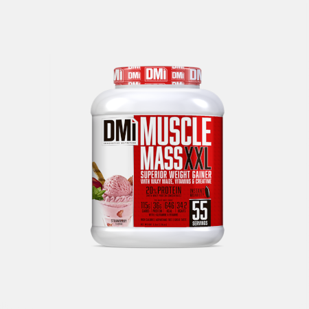 MUSCLE MASS XXL Strawberry – 3,3kg – DMI Nutrition