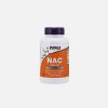 NAC 600mg - 100 cápsulas - Now