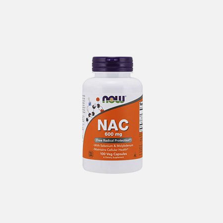 NAC 600mg – 100 cápsulas – Now