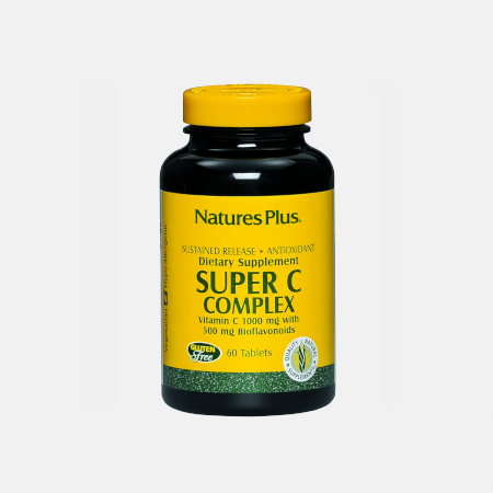 Super C Complex – 60 comprimidos – Natures Plus