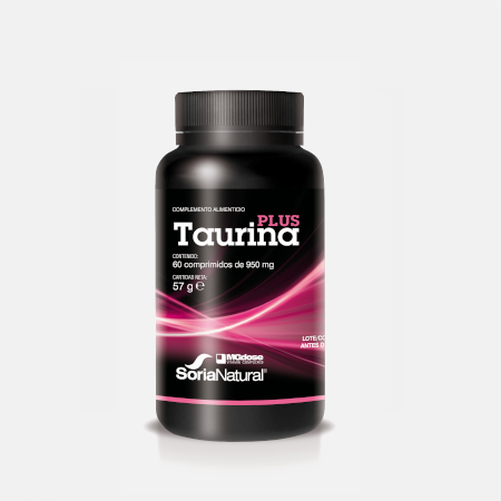 Taurina Plus – 60 comprimidos – Soria Natural