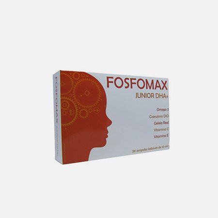 Fosfomax Junior DHA – 20 ampolas – Natural e Eficaz